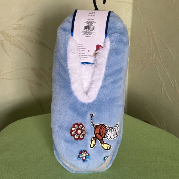 VERA BRADLEY DISNEY PIXAR COZY LIFE SLIPPERS:NWT TOY CHEST "SLINKY" - Picture 3 of 7